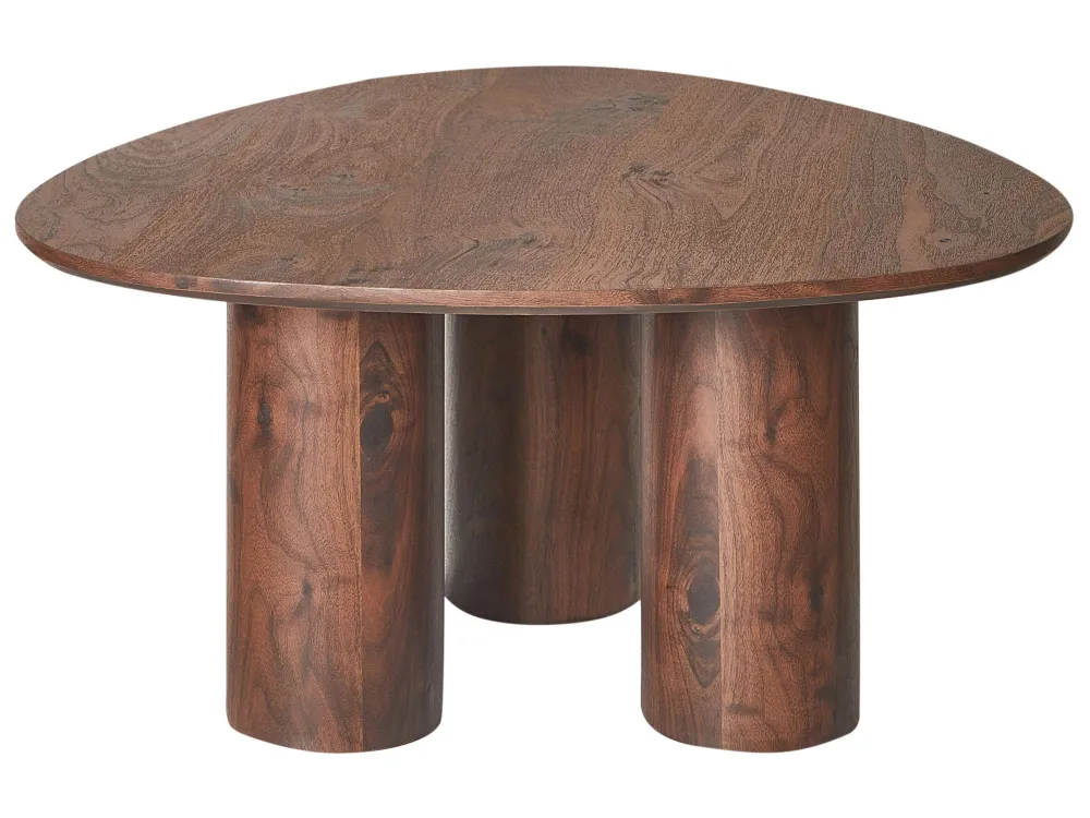 Mesa de centro castanho turvo DACOMA