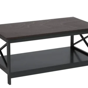 Mesa de centro preta FOSTER