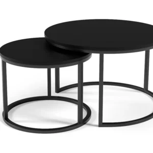 Mesa Centro RABEN CT75 75x75x47 Preto