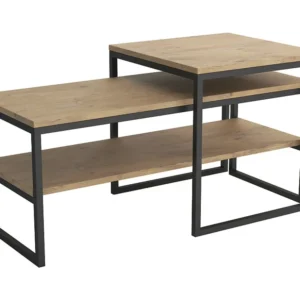 Mesa Centro TONY CT50 50x50x50 castanho