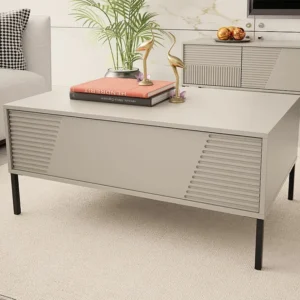 Mesa para revistas Merced L104, Angular, 46x60x100cm