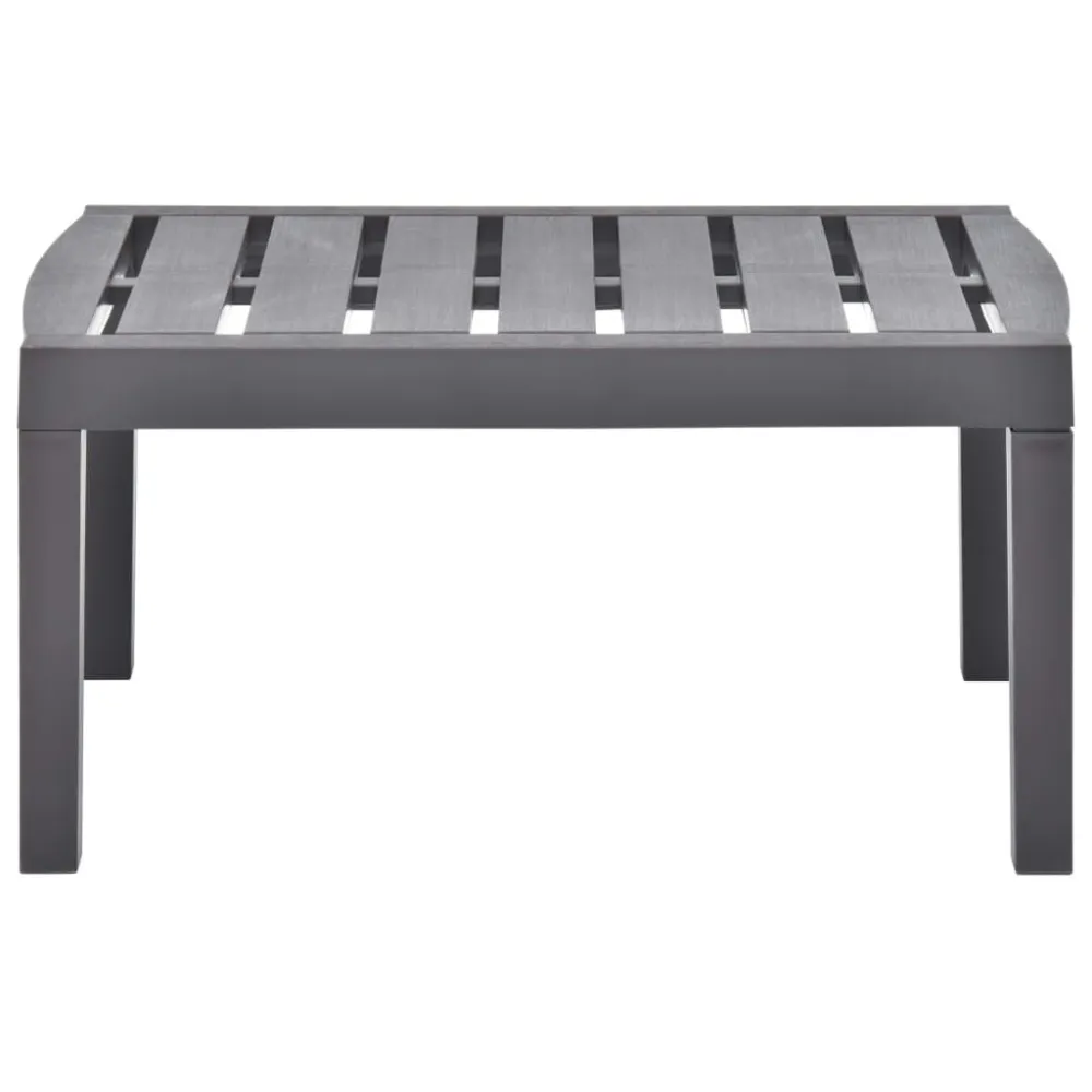 Portátil e Dobrável Mesa de jardim 78x55x38 cm plástico moca