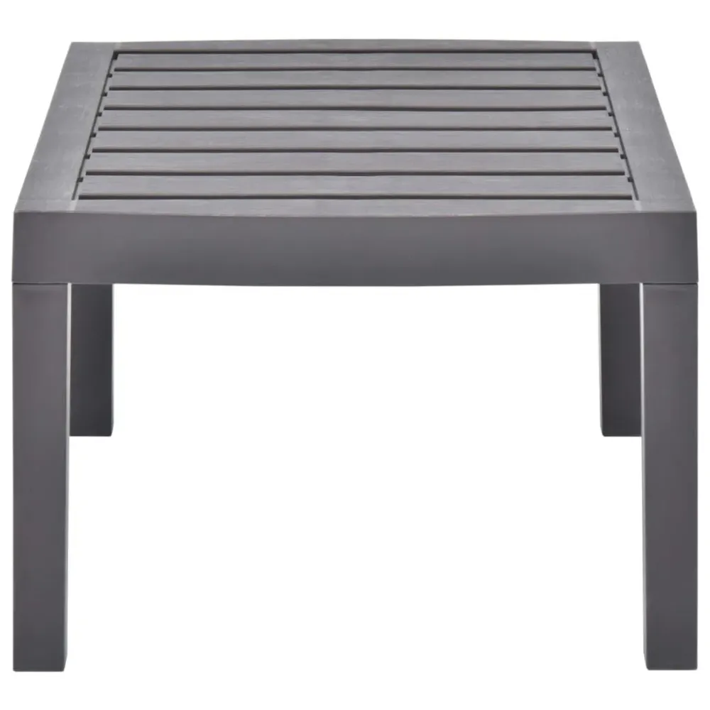 Portátil e Dobrável Mesa de jardim 78x55x38 cm plástico moca