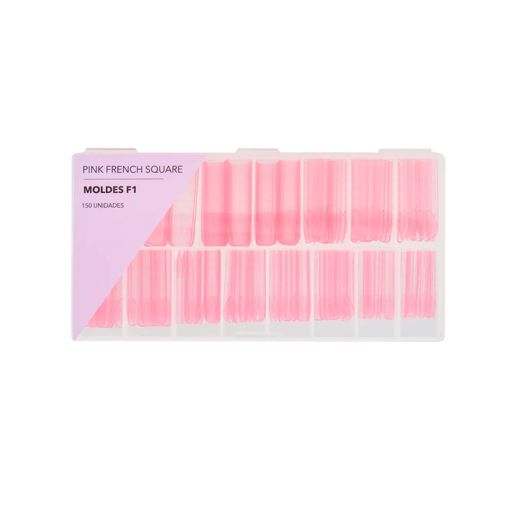 Caixa Flamingo French Square Moldes F1 - 150 uni.