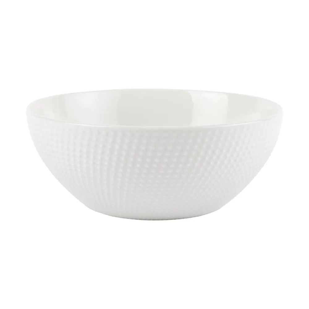 Saladeira 22cm Branca Polka com Estofado Removível