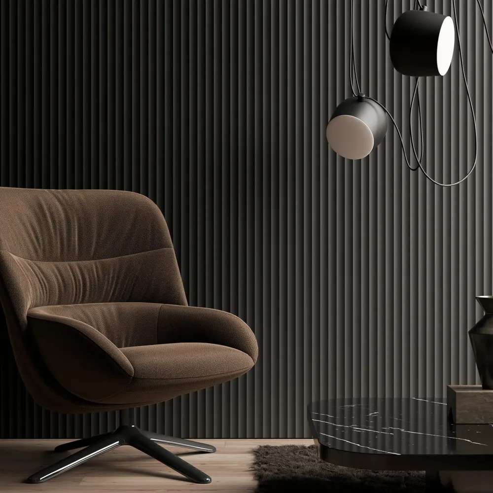 Revestimento Interior Swall Tec Ola - Antracite Dimensões 120x35x90 cm