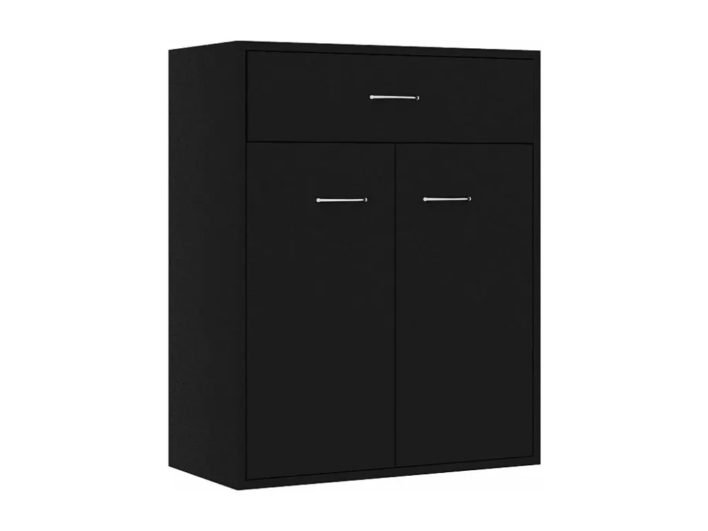 Profissional Premium Aparador 60x30x75 cm contraplacado preto