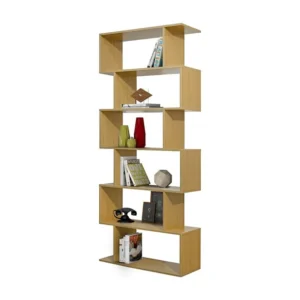 Eestante de parede vertical 6 prateleiras estante que economiza espaço design recente 80 x 192 x 25 cm