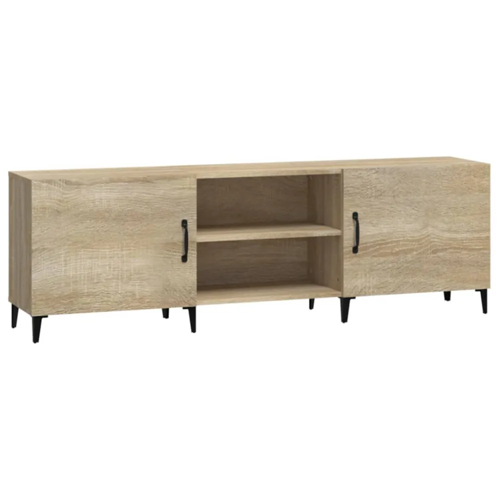 Estante para TV Móvel de TV 150x30x50 cm derivados de madeira carvalho sonoma