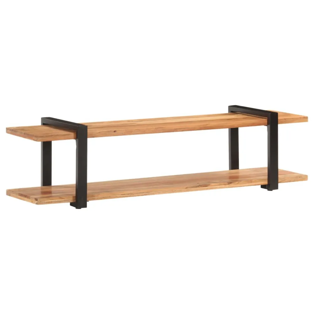 Mesa de Centro Móvel de TV 160x40x40 cm madeira de acácia maciç