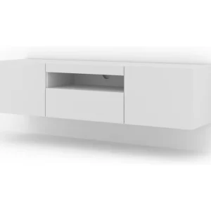 Movel Tv AURA RTV150 3D 150x37x42 Branco