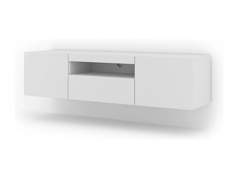 Movel Tv AURA RTV150 3D 150x37x42 Branco