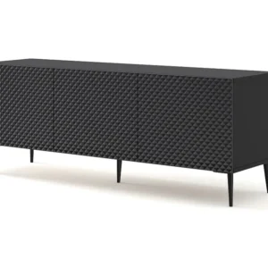 Movel Tv RAVENNA C RTV150 3D 150x42x56 Preto