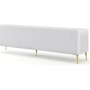 Movel Tv RAVENNA B RTV200 4D 200x42x56 Branco