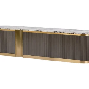 Movel Tv STILIG RTV200 4D 200x40x50 Cinzaescuro