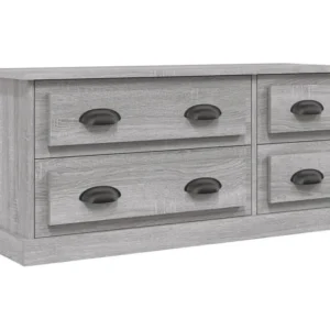 Móvel de TV 100x35,5x45 cm derivados de madeira cinzento sonoma