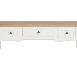 Móvel de TV 100x35x35 cm madeira branco