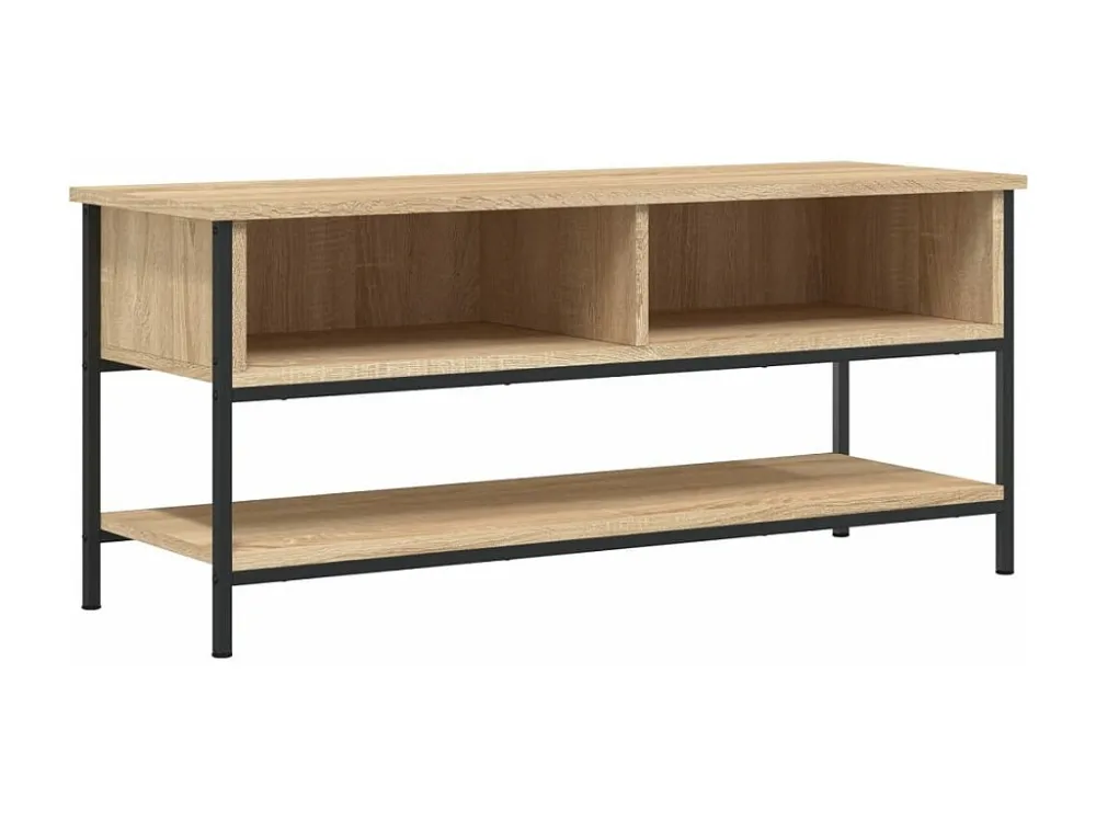 Móvel de TV 100x35x45 cm derivados de madeira carvalho sonoma