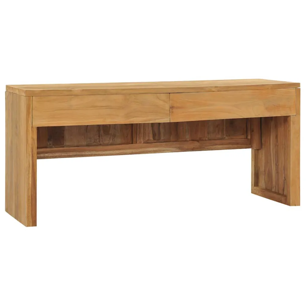 Móvel de TV 100x35x45 cm madeira de teca maciç