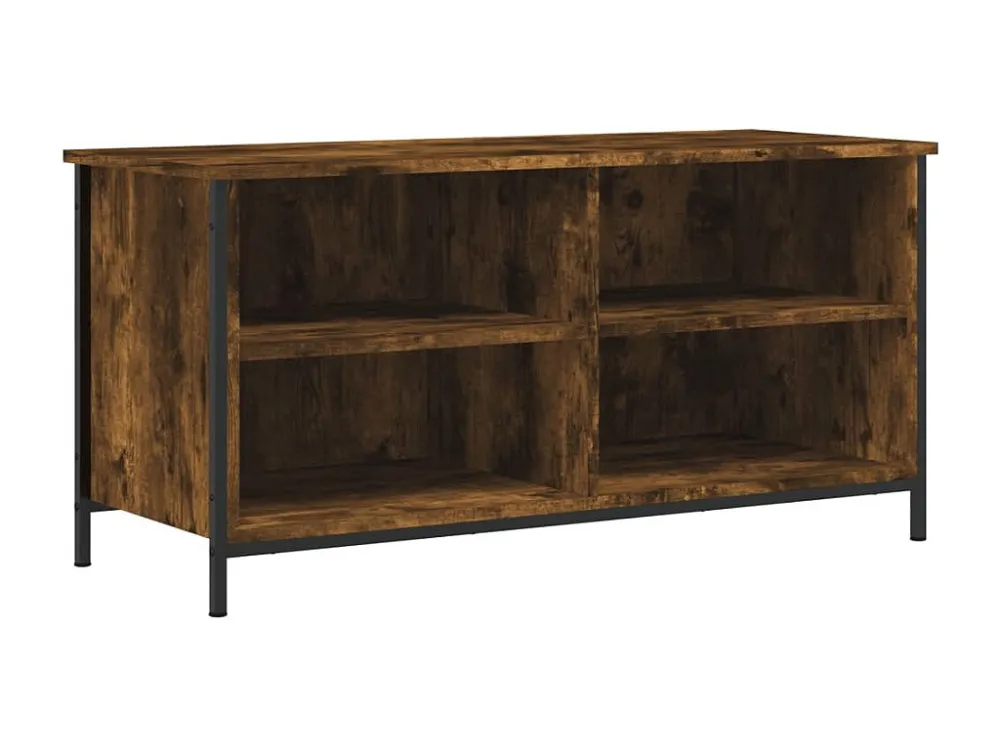 Móvel de TV 100x40x50 cm derivados de madeira carvalho fumado