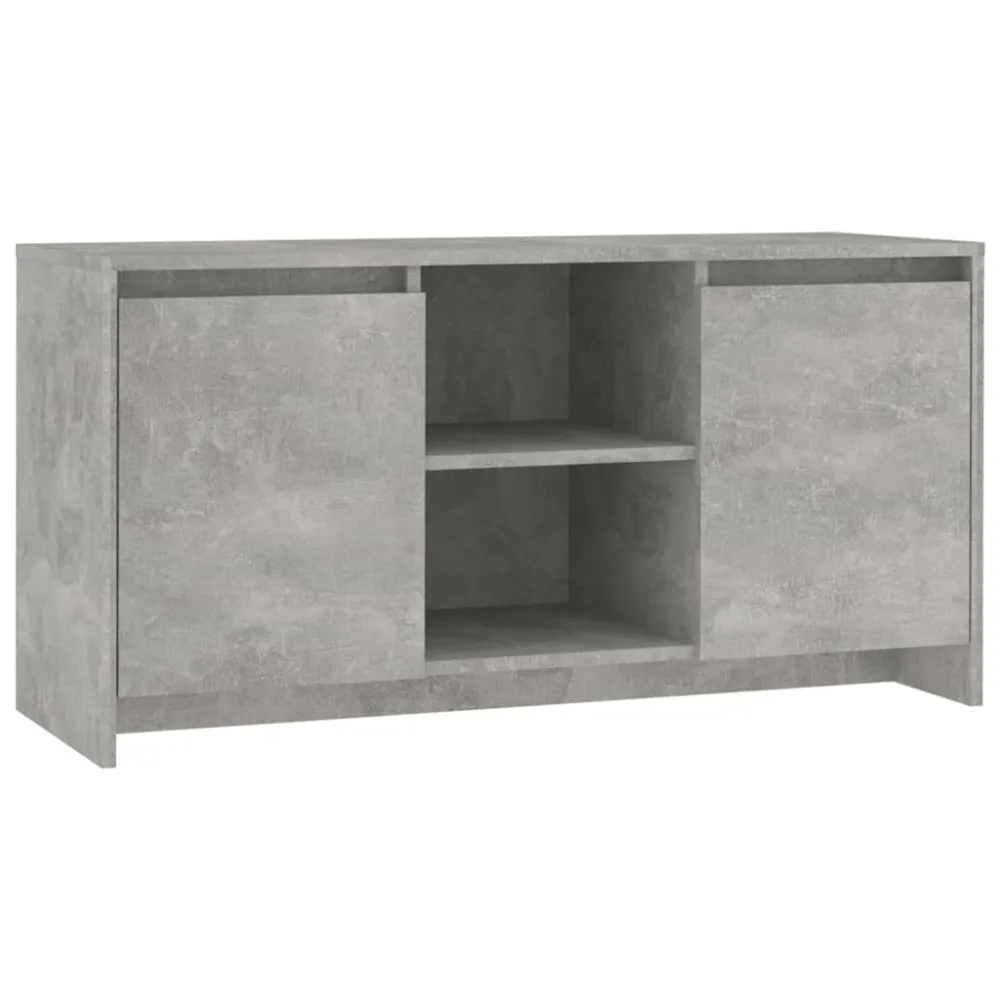 Móvel de TV 102x37,5x52,5 cm derivados de madeira cinza cimento