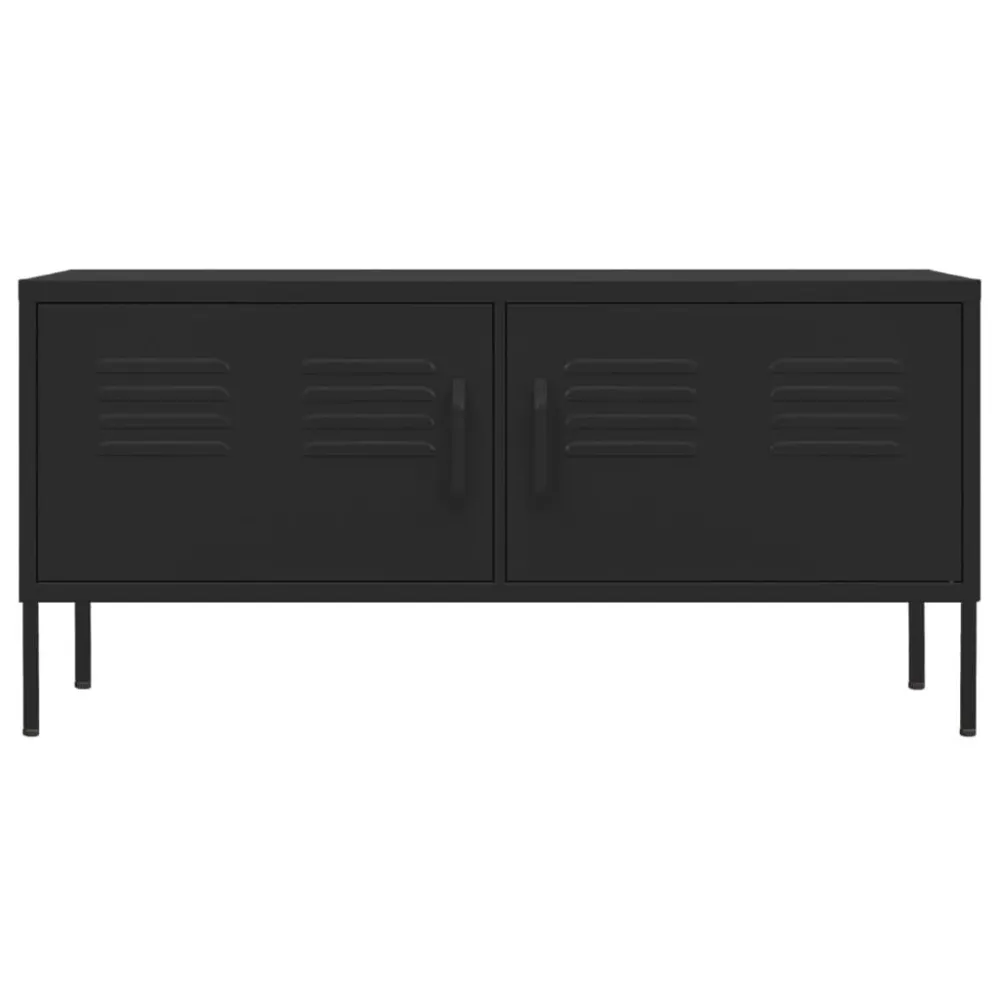 Móvel de TV ço 105x35x50 cm preto