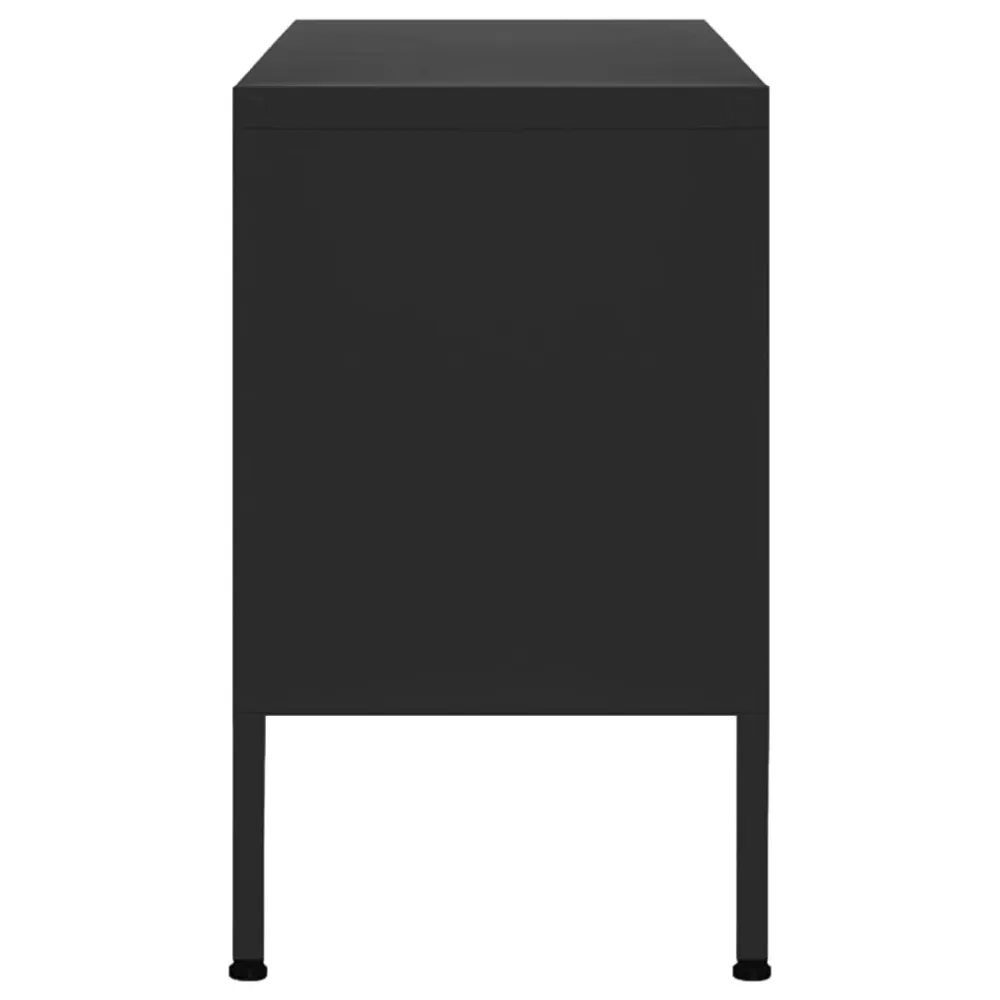 Móvel de TV ço 105x35x50 cm preto