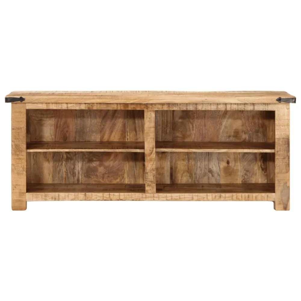 Móvel de TV 110x35x40 cm madeira mangueira áspera maciç