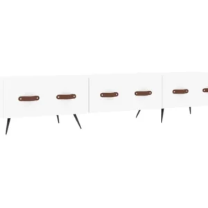 Móvel de TV 150x36x30 cm derivados de madeira branco
