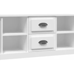 Móvel de TV 99,5x35,5x48 cm derivados de madeira branco