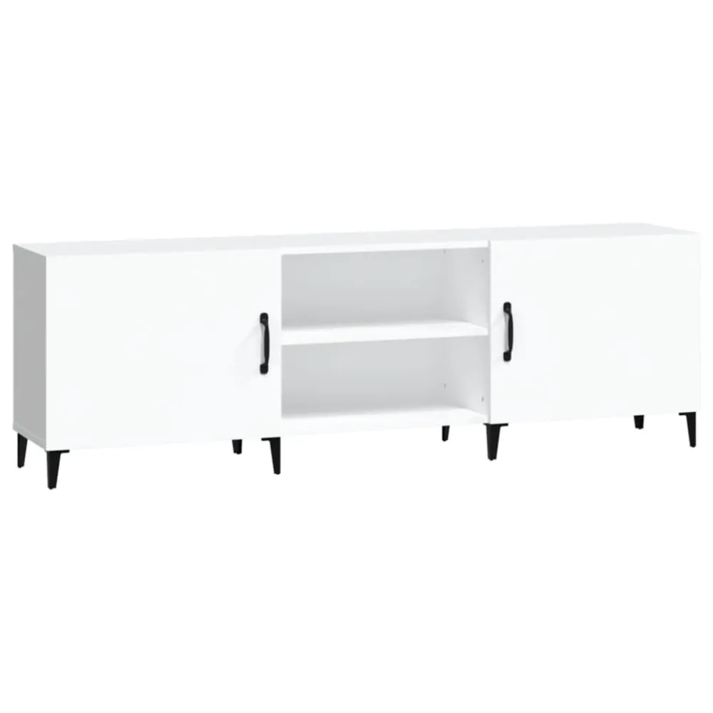 Móvel para TV 150x30x50 cm derivados de madeira branco