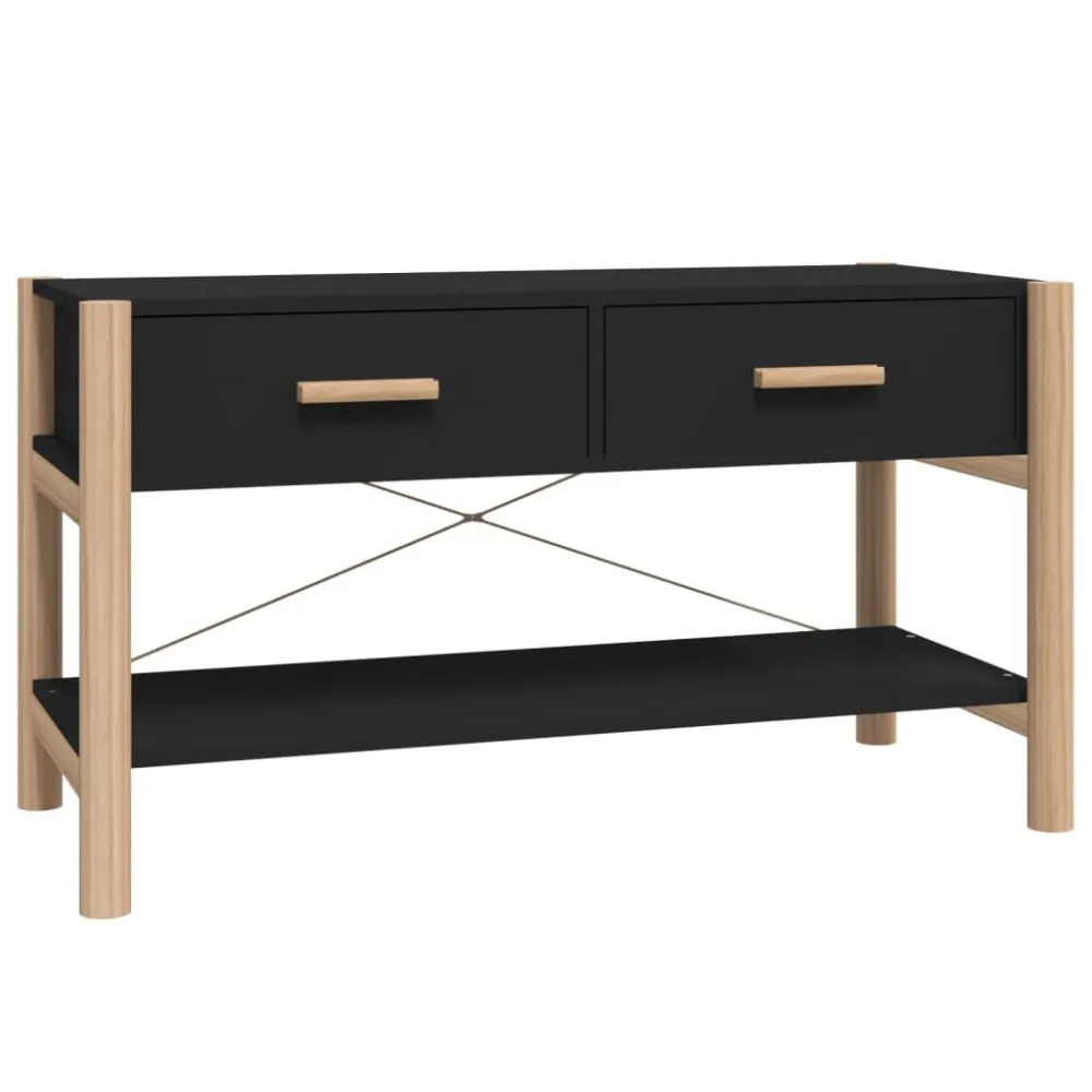 Móvel para TV 82x38x45 cm derivados de madeira preto