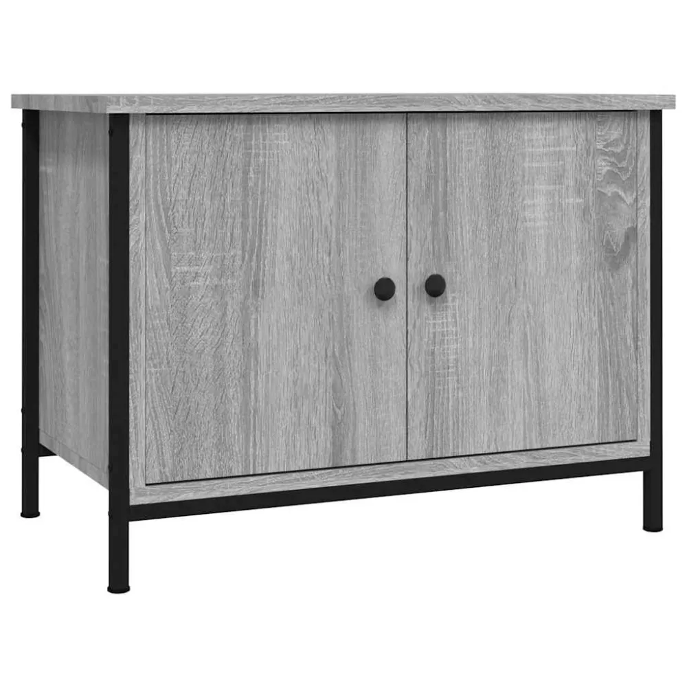 Móvel para TV com portas 60x35x45 cm deriv. madeira cinza sonoma