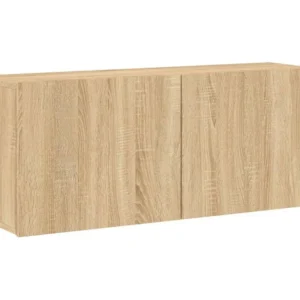 Móvel de parede para TV 100x30x41 cm carvalho sonoma