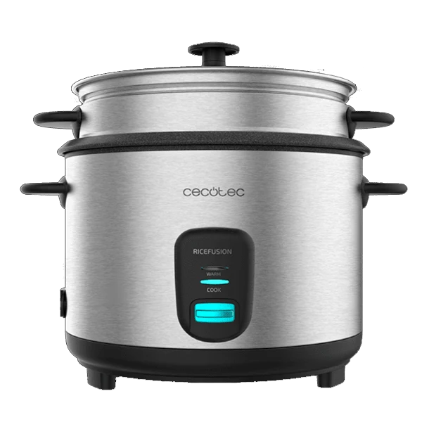 PANELA DE ARROZ CECOTEC - RICEFUSION 7000 INOX da Série Avançada