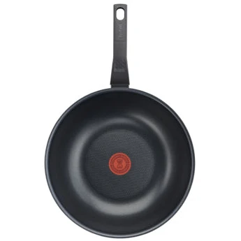 Frigideira Wok Tefal Simples Cook & Clean 28CM | 28cm, Antiaderente, Sem Indução