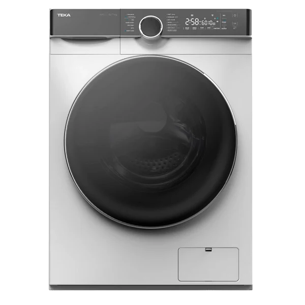 Máquina Higienizar e Secar Roupa TEKA WDK 81050 WH | 10/7kg, Display LED, 14 Programas