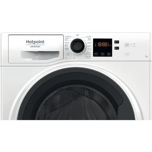 Máquina de Limpar Roupa Hotpoint NS 722U WK SPT N | 7 Kg | 1200 RPM | E | Branco - Outlet - Grade B