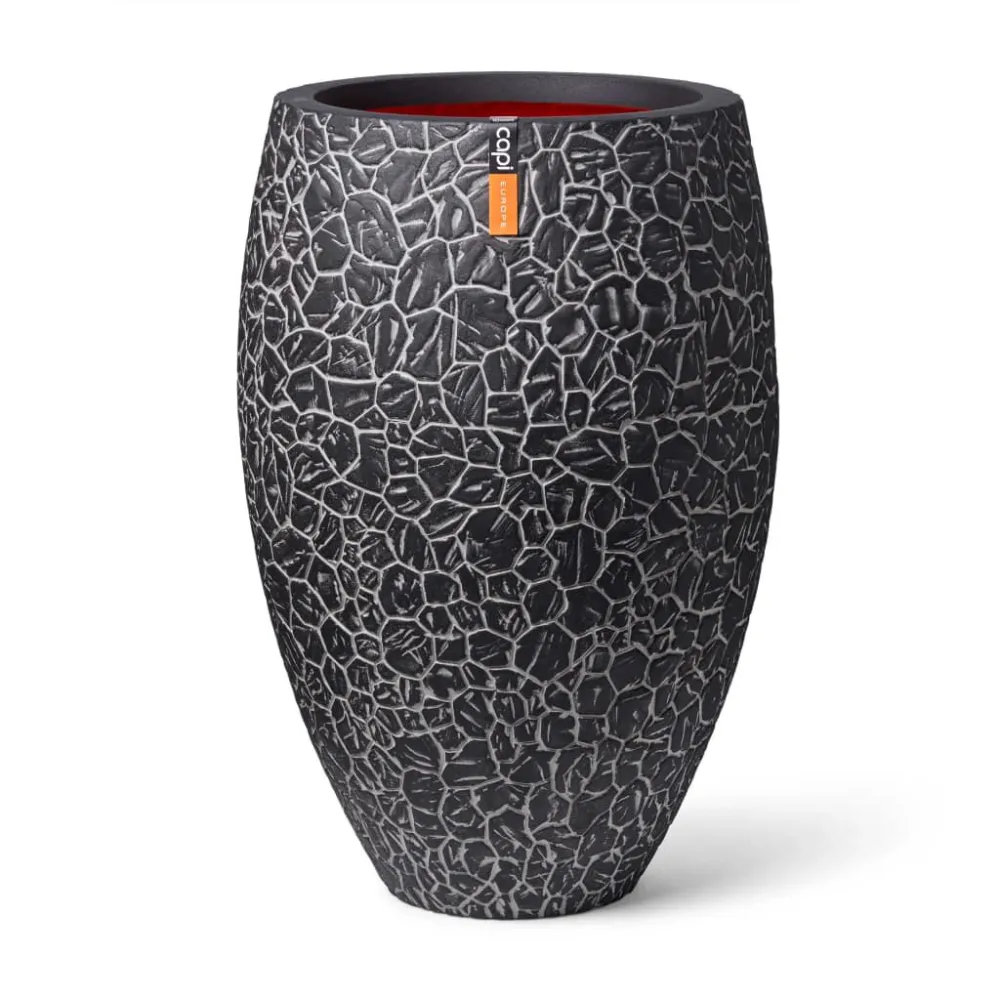 Profissional Capi Vaso Clay Refinado Deluxe 50x72 cm cinzento