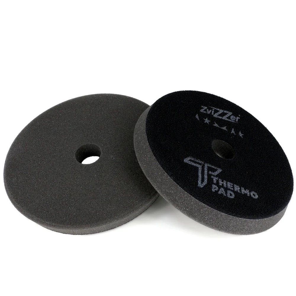 Thermo Orbital Pad Negro 140/20/125 mm para Calçadas