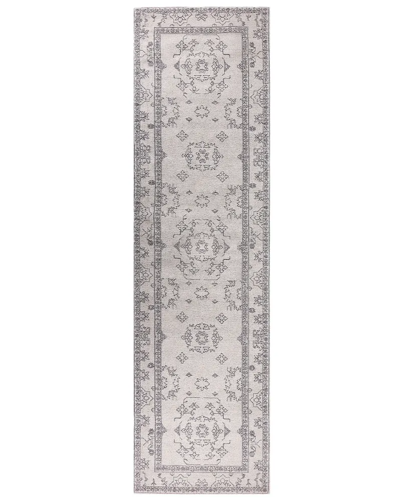 Tapete de Banho Absorvente Tapete de algodão creme 80 x 300 cm GOLLER