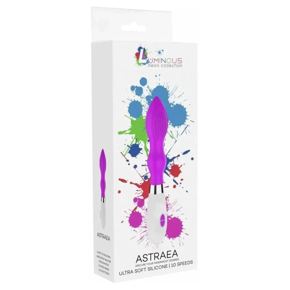 Móvel para Varanda Vibrador Luminous ASTRAEA Fuchsia, 22cm Ø3.5cm, 10vibrações