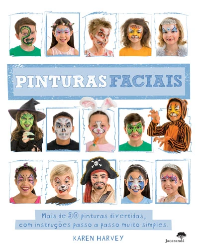 Pinturas Faciais em Verde Musgo
