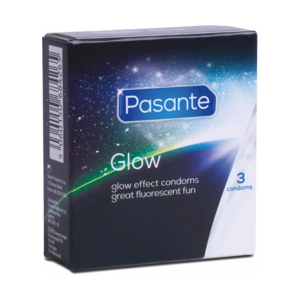 Preservativos Fluorescente, Pasante em Madeira Teca