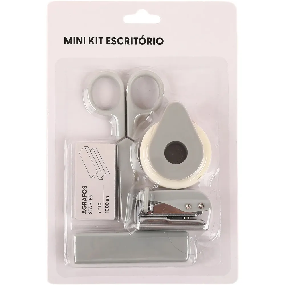 Set Office Cortar,Furar,Agrafar para Cultivo em Vasos