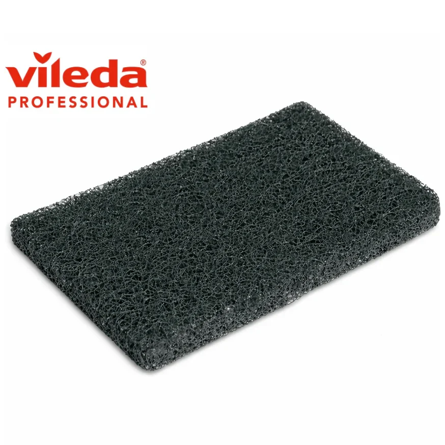 Esfregão Placas Preto Vileda (Pk10) para Desinfecção sem Químicos