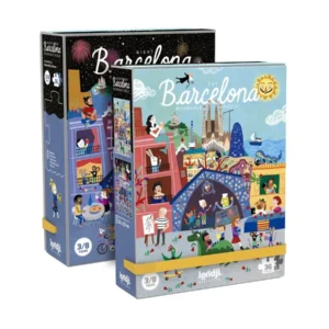 Night & Day Barcelona, 36-piece dupla face puzzle