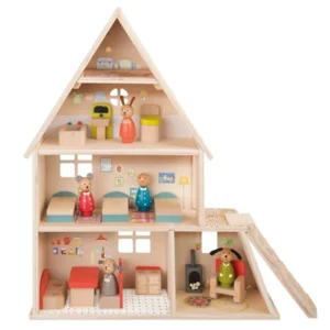 Wooden house furniture from La Gran Familia
