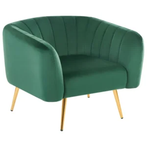 Poltrona LACONIA Veludo Verde apagado