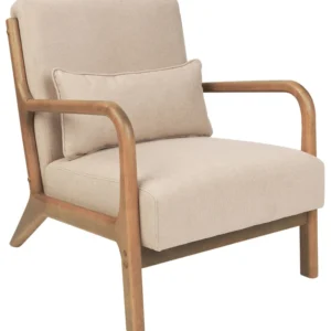 Poltrona SKOVDE Tecido Creme | Universal | Ajustável